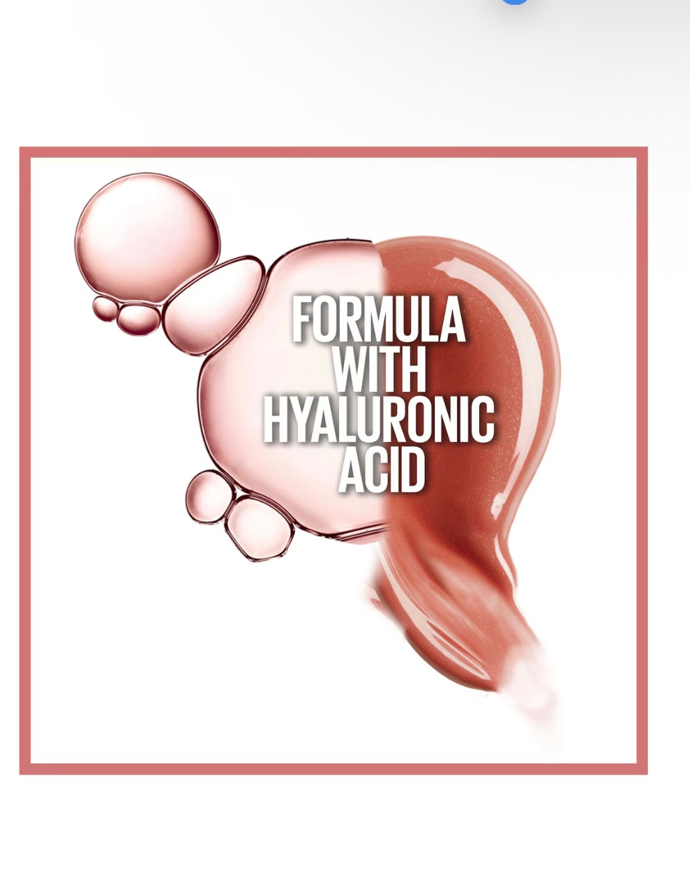 Maybelline Lifter Gloss Plumping Hydrating Lip Gloss Hyaluronic Acid 002 Ice
